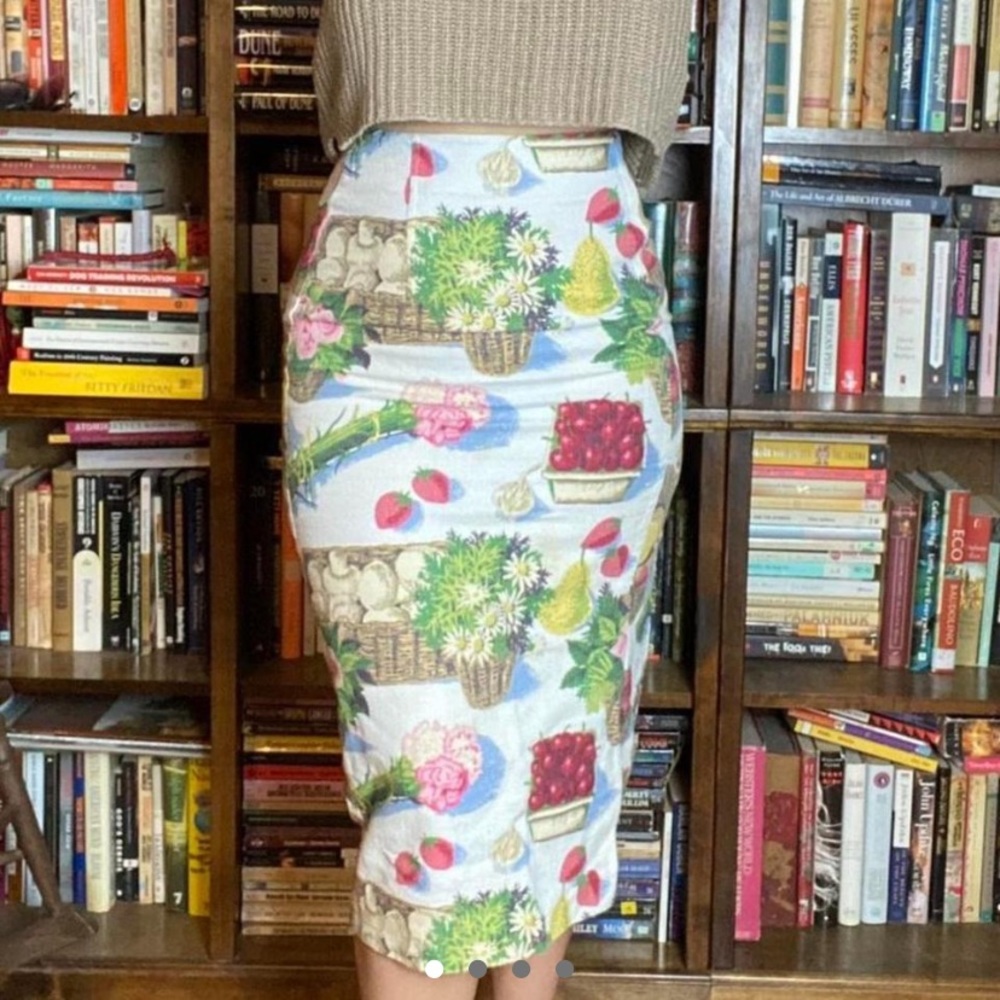 Vintage Henry & Harvie Midi Pencil Skirt, Small